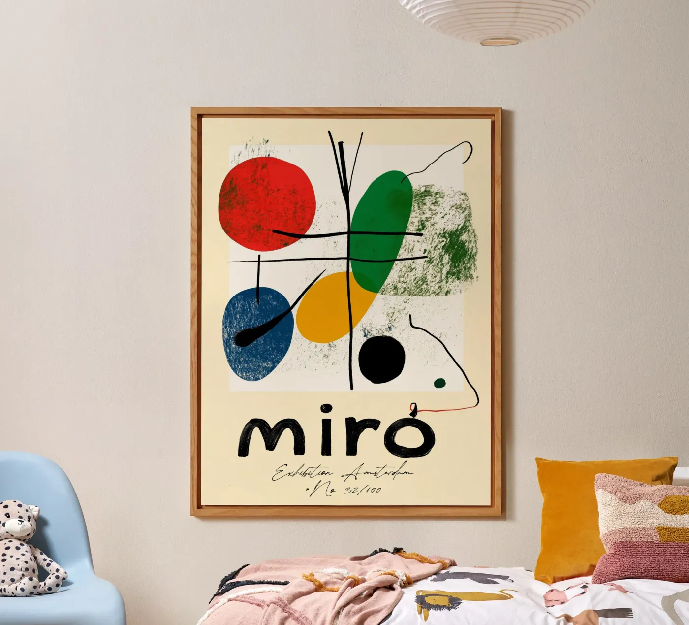 Mirò (Version No 3) alluminio dibond da treechild