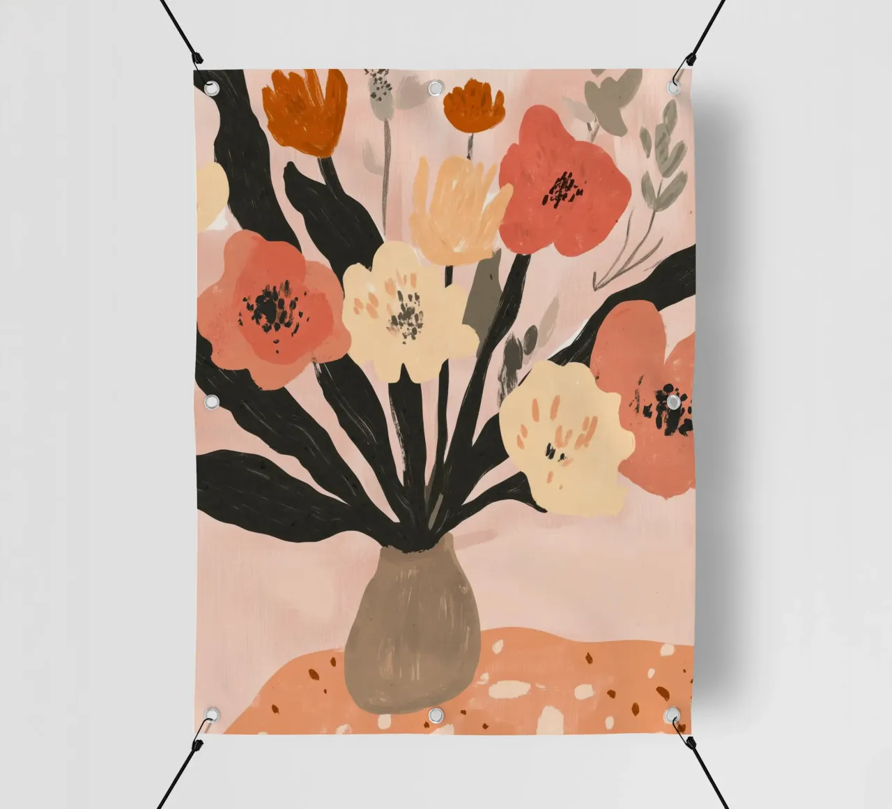 Pastel Bouquet telo in pvc da treechild