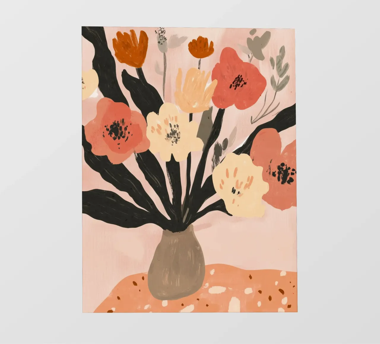 Pastel Bouquet telo in pvc da treechild