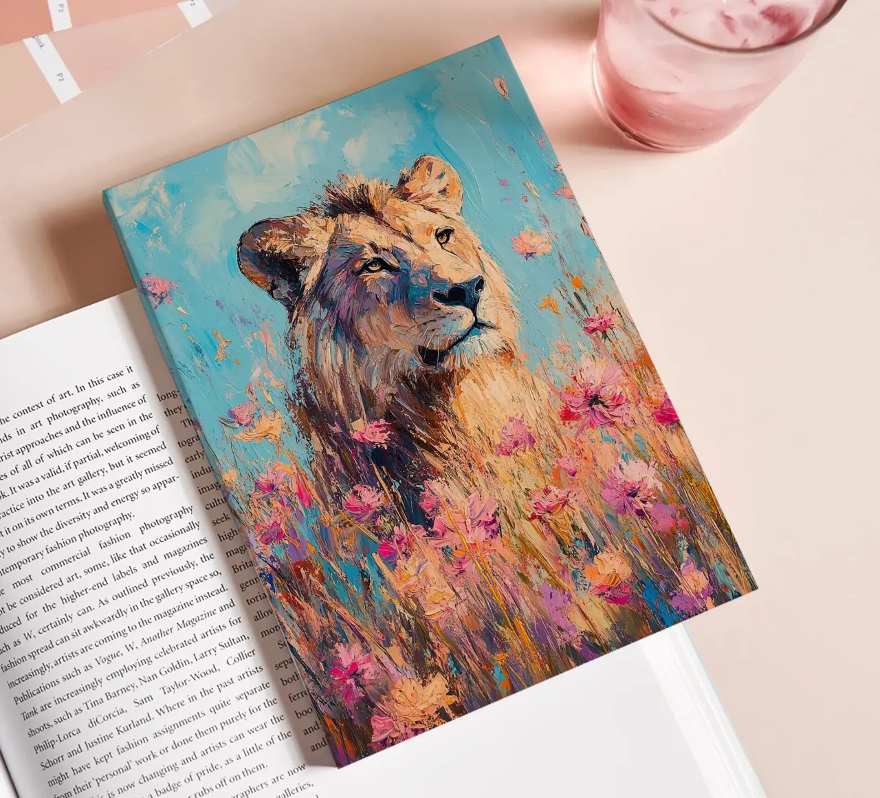 Mane miracle: The power of the king notebook by Nikis Art Studio