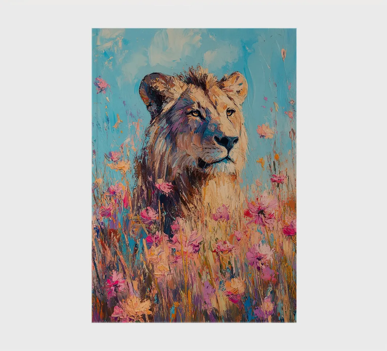 Mane miracle: The power of the king notebook by Nikis Art Studio