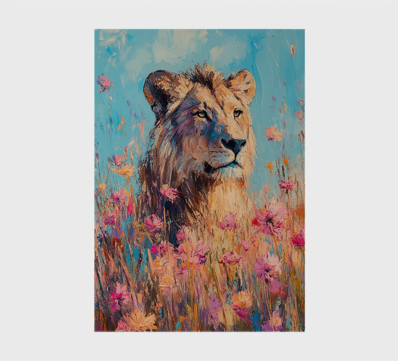 Mane miracle: The power of the king notebook by Nikis Art Studio