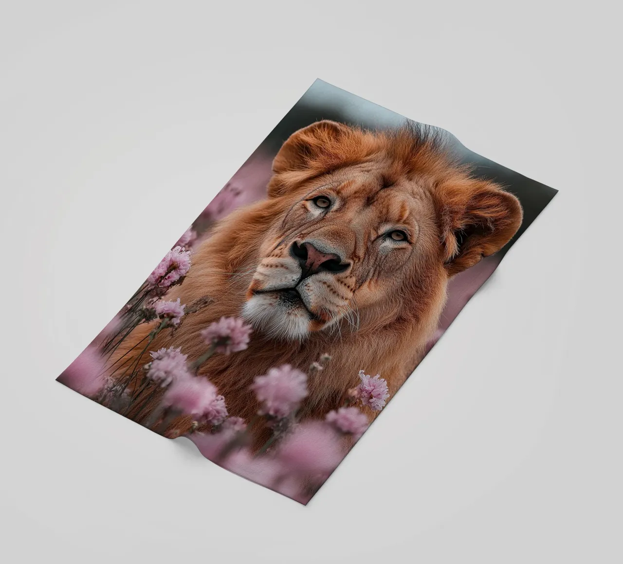 Leone telo mare da Nikis Art Studio