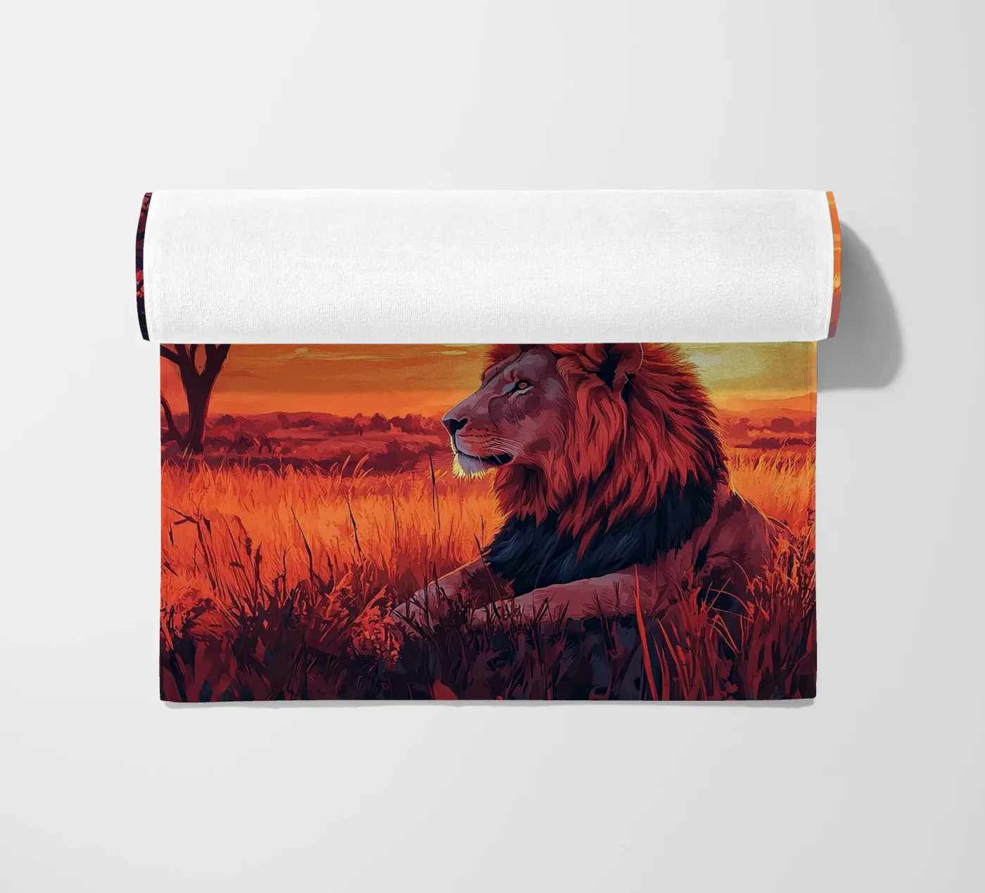 Leone telo mare da Nikis Art Studio