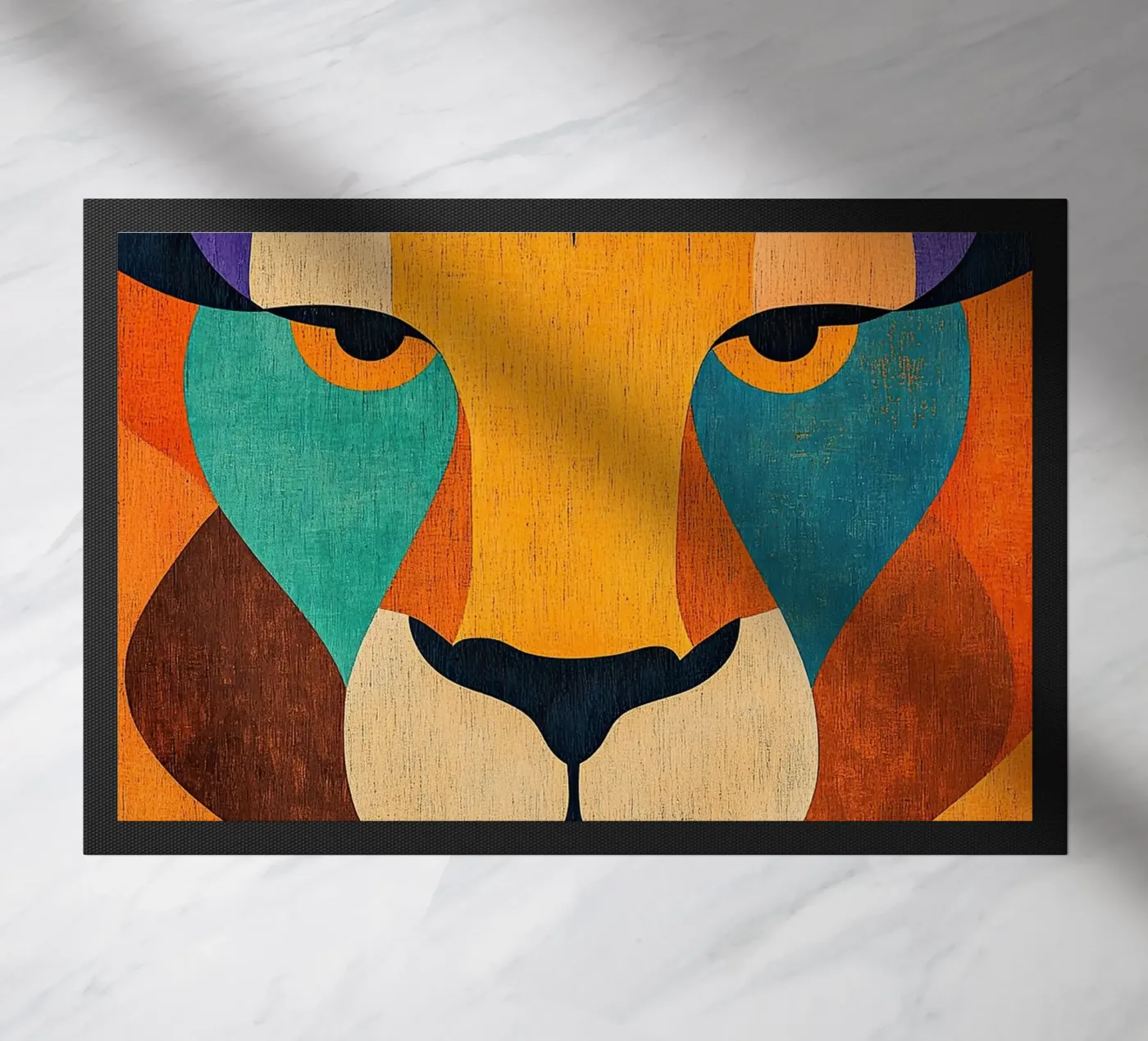 Cuor di Leone zerbino da Nikis Art Studio