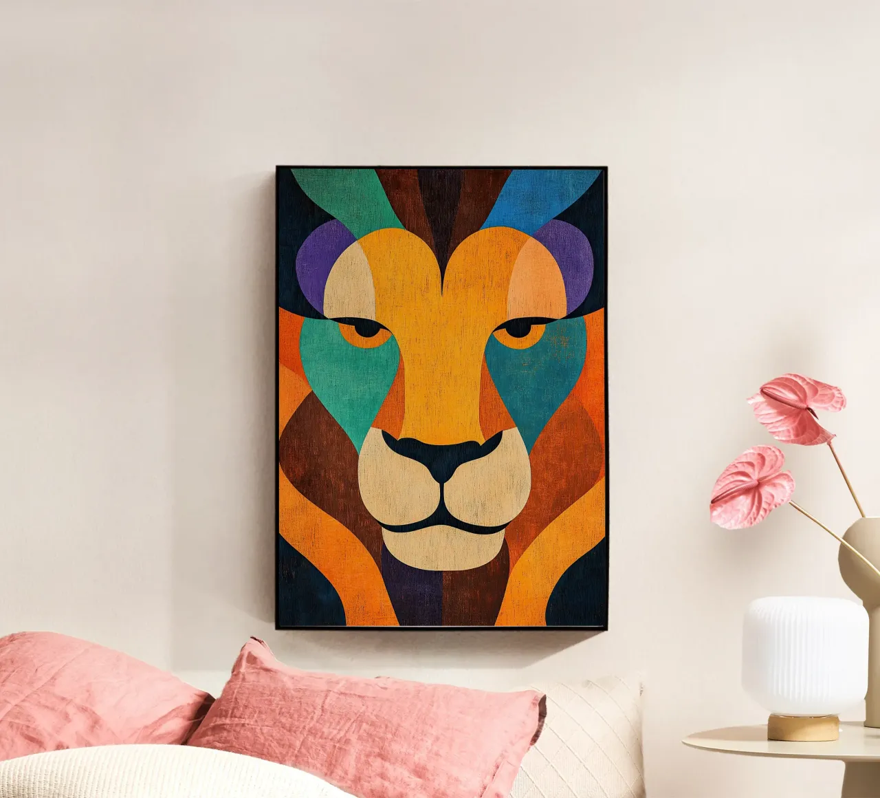 Cuor di Leone plexiglass da Nikis Art Studio