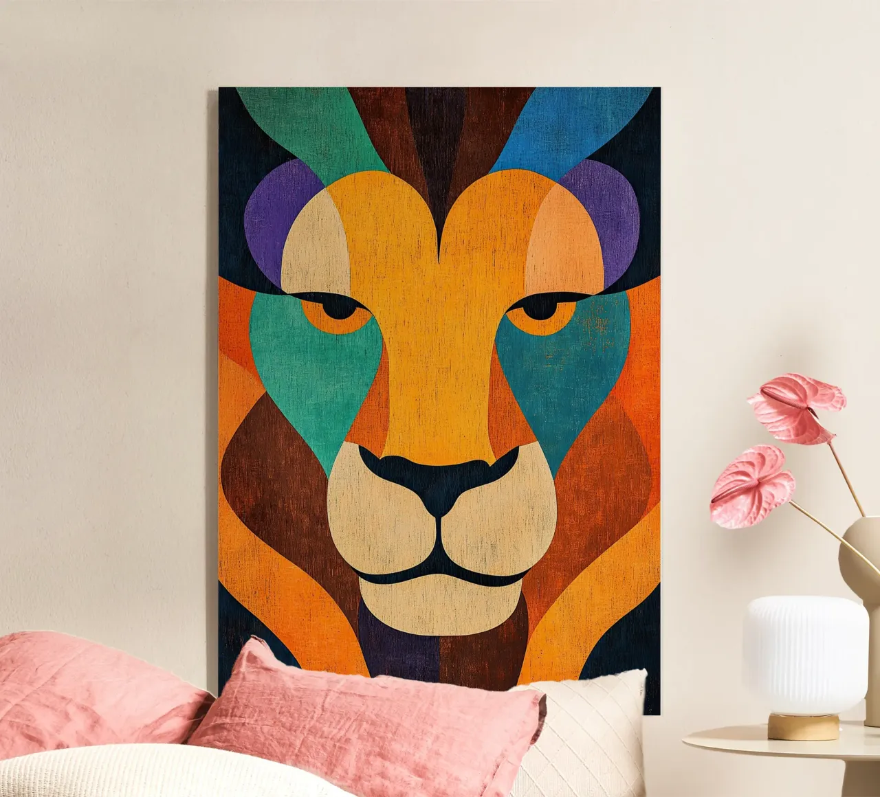 Cuor di Leone plexiglass da Nikis Art Studio