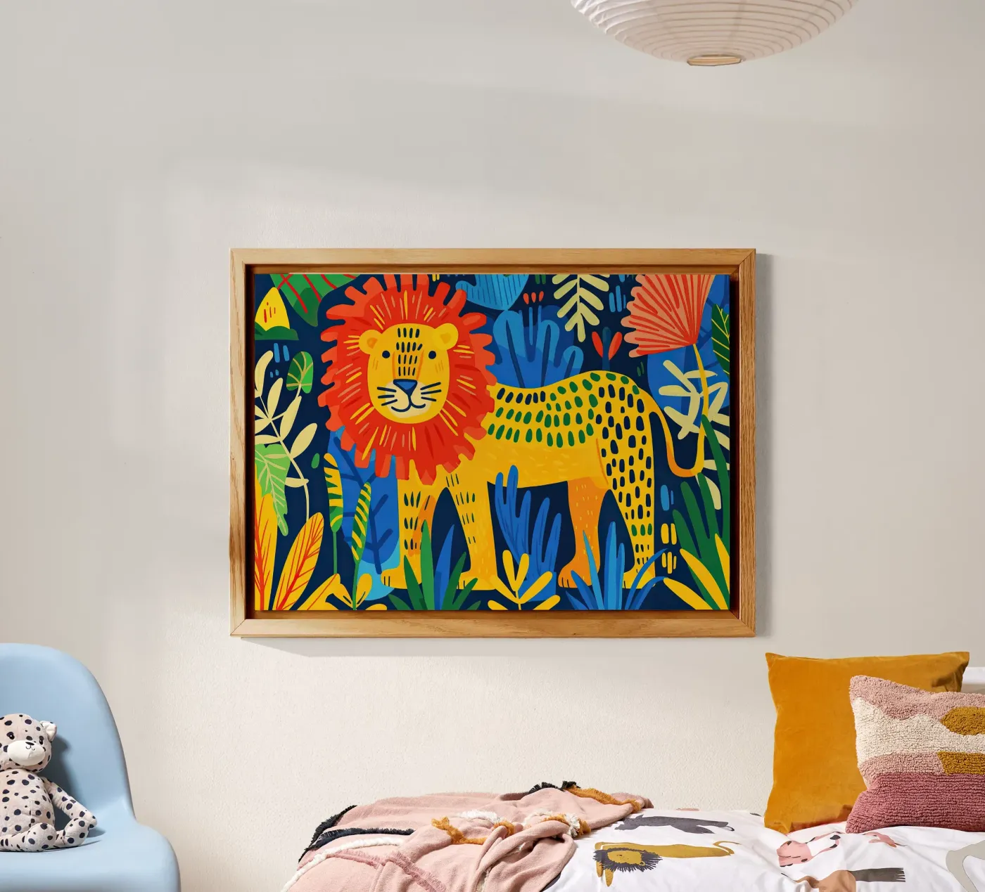 Leone pannello forex da Nikis Art Studio