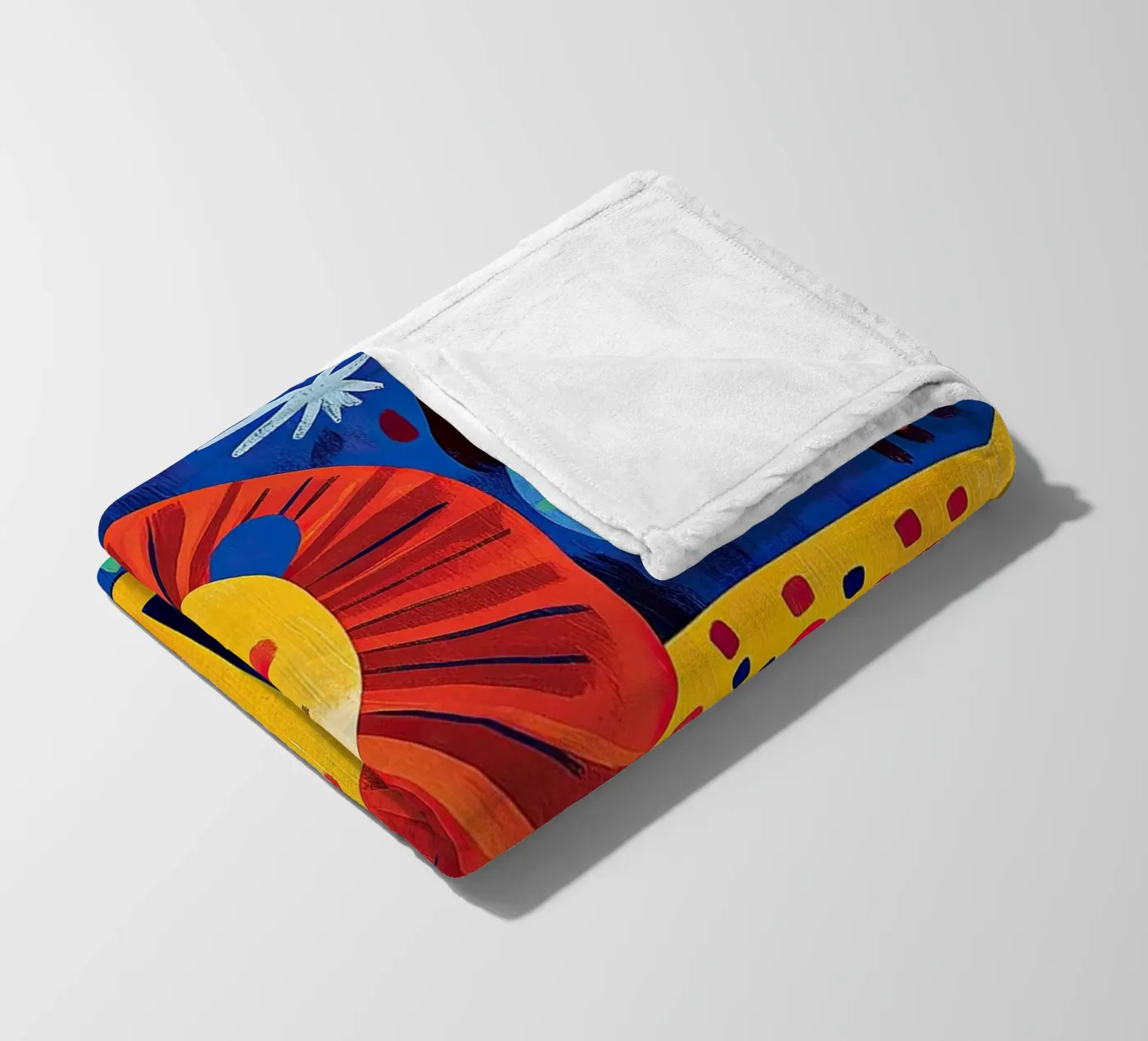 Lion plaid polaire de Nikis Art Studio