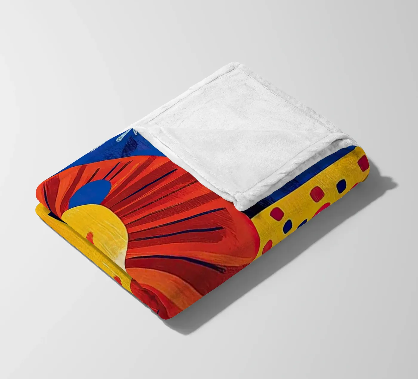 Lion plaid polaire de Nikis Art Studio