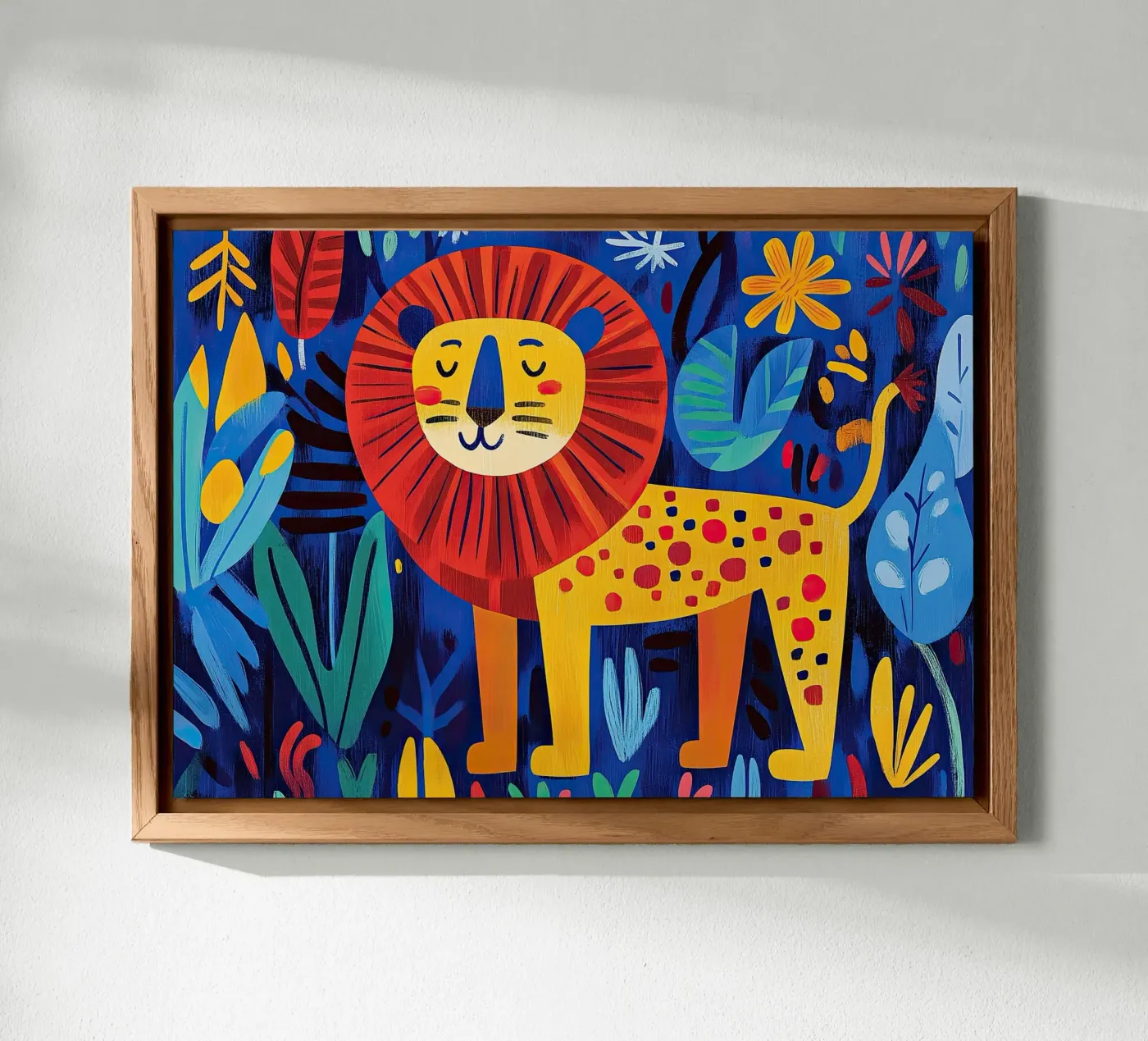 Lion alluminio dibond da Nikis Art Studio