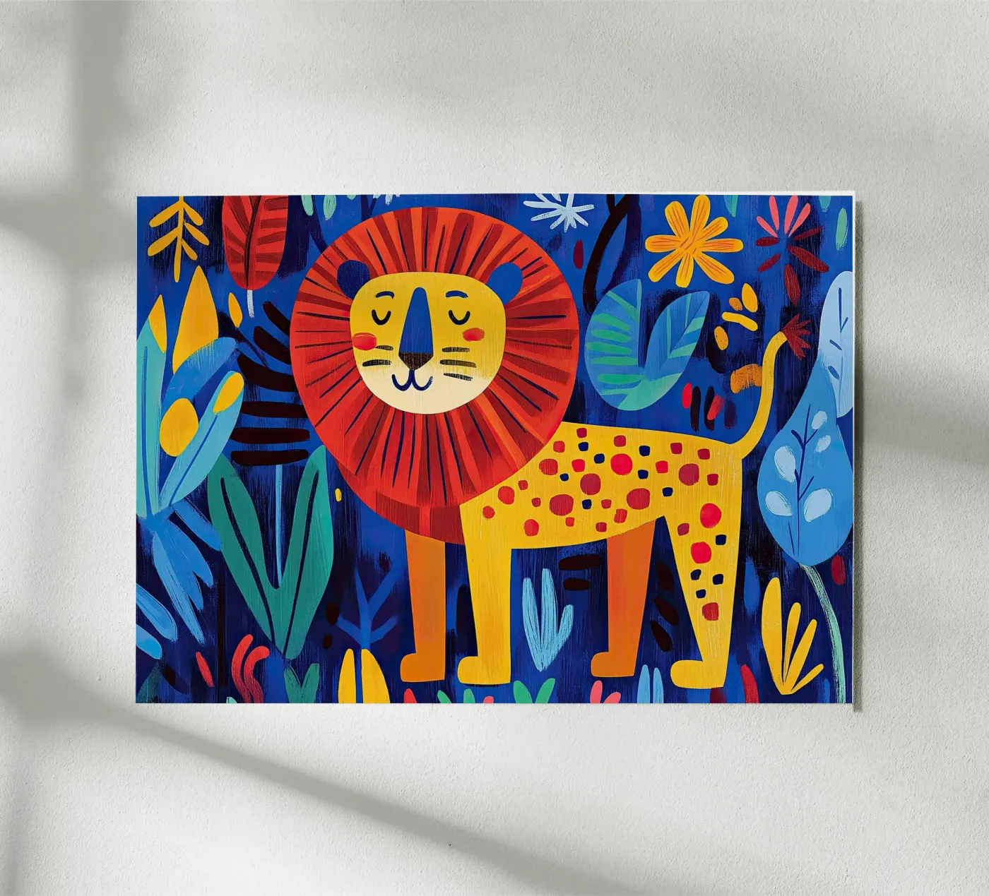 Lion alluminio dibond da Nikis Art Studio