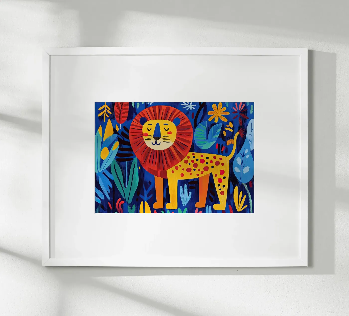 Lion poster de Nikis Art Studio