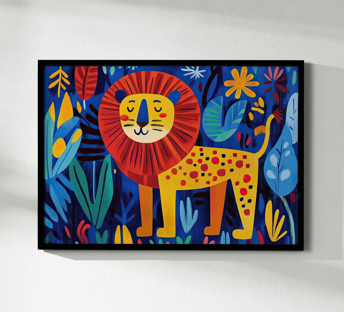 Lion poster de Nikis Art Studio