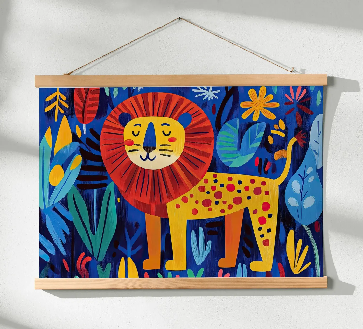 Lion poster de Nikis Art Studio