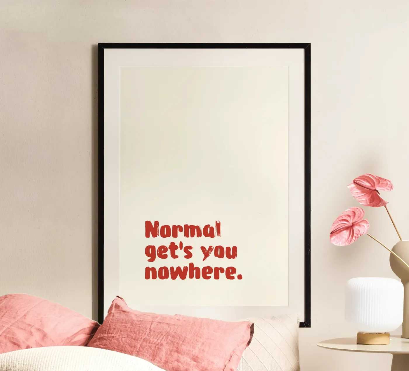 normal Poster von be.