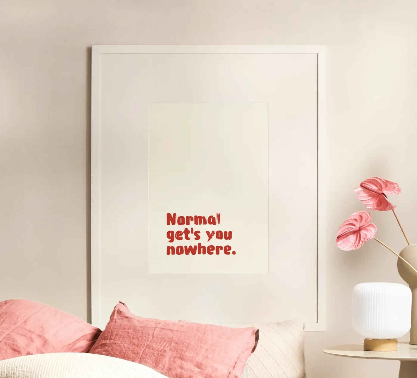 normal Poster von be.