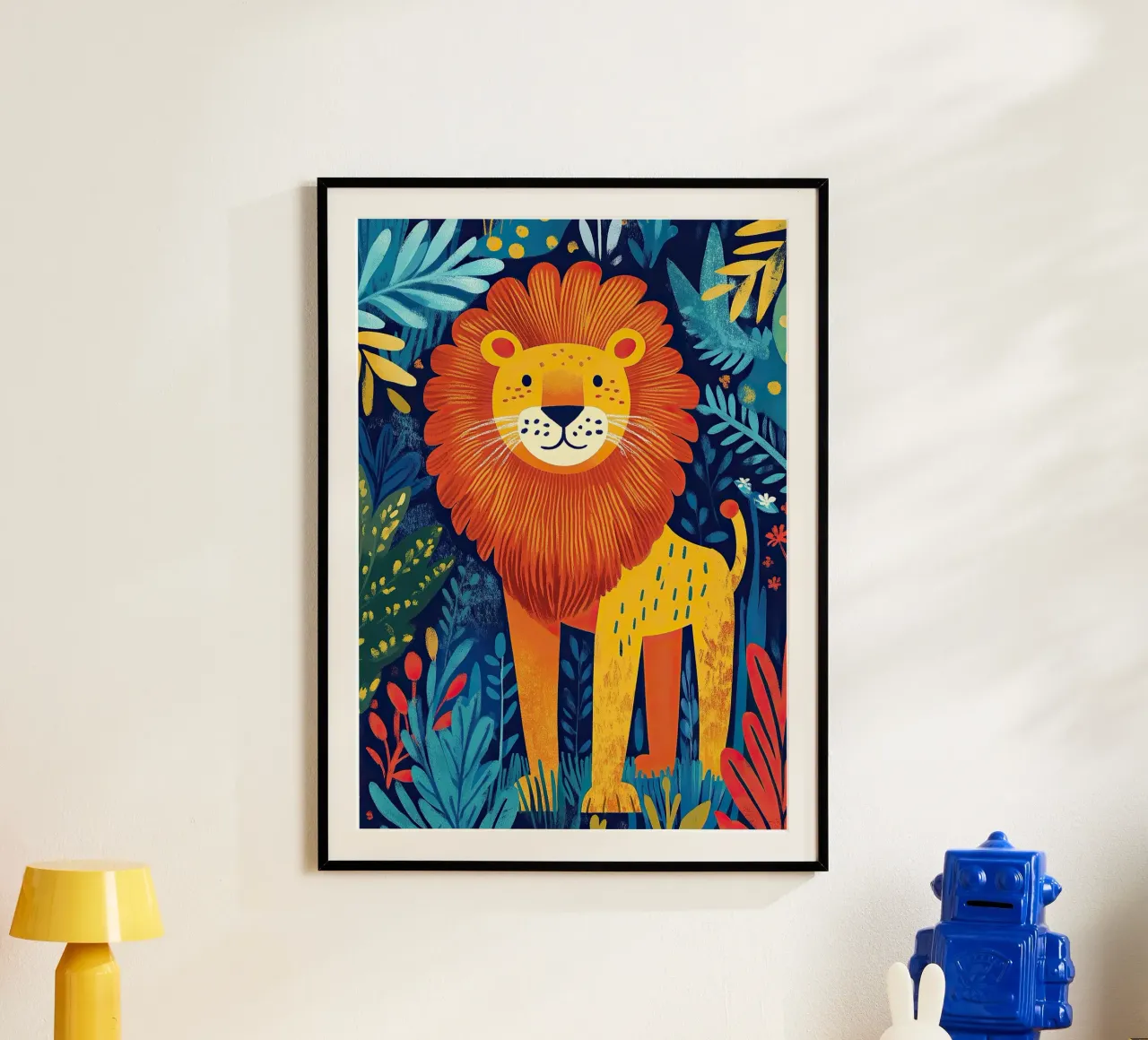 Il leone nel suo pieno splendore carta hahnemühle da Nikis Art Studio
