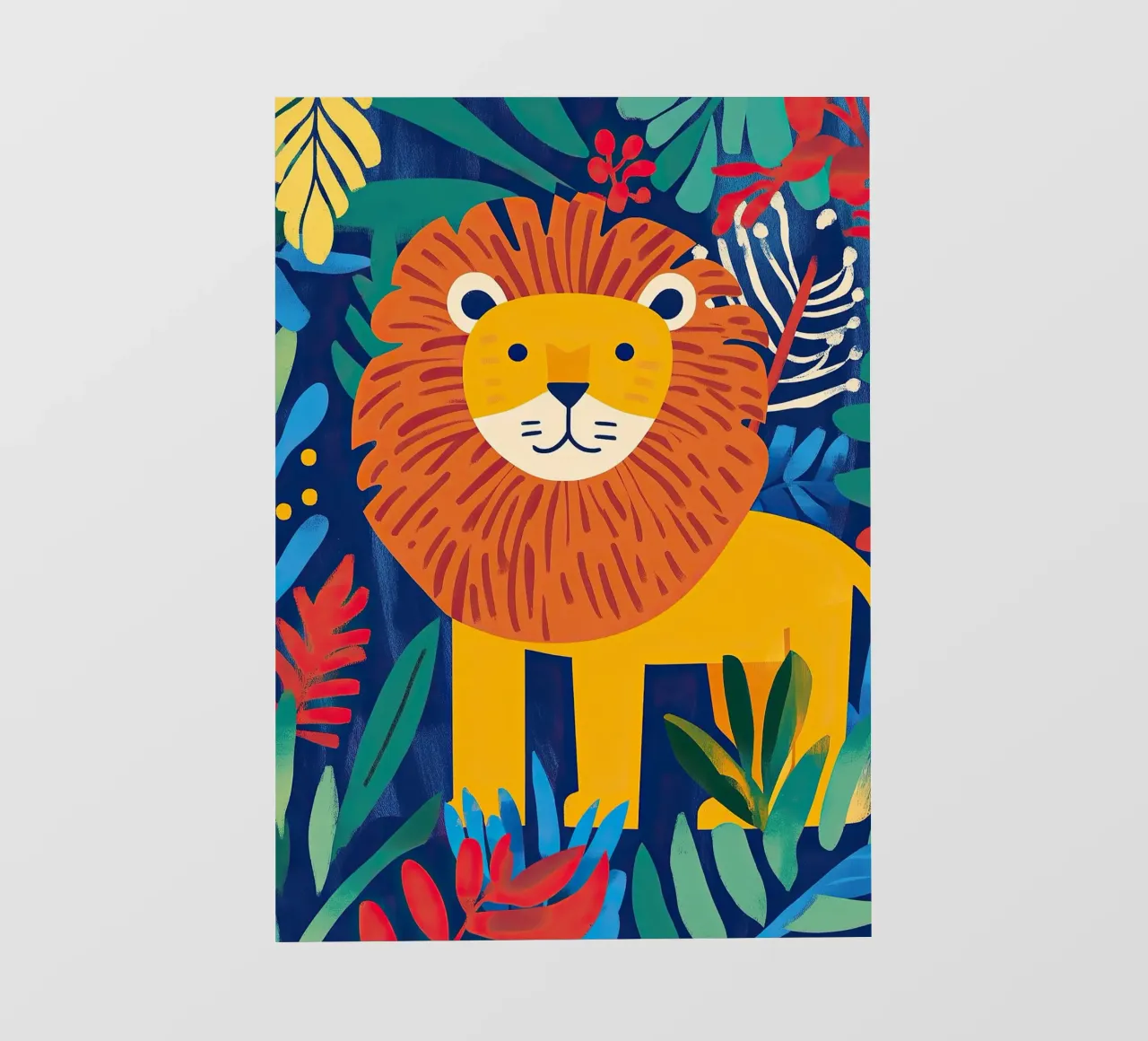 Leone pellicola backlit da Nikis Art Studio