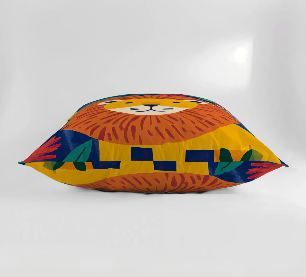 Leone cuscino da Nikis Art Studio