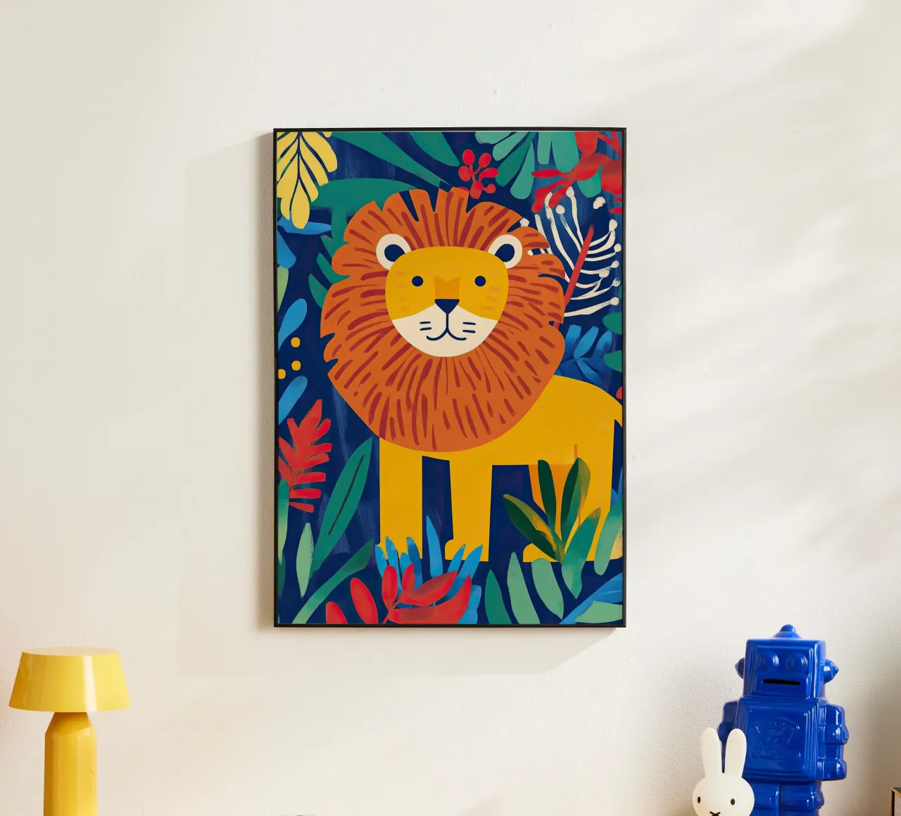 Leone alluminio dibond da Nikis Art Studio