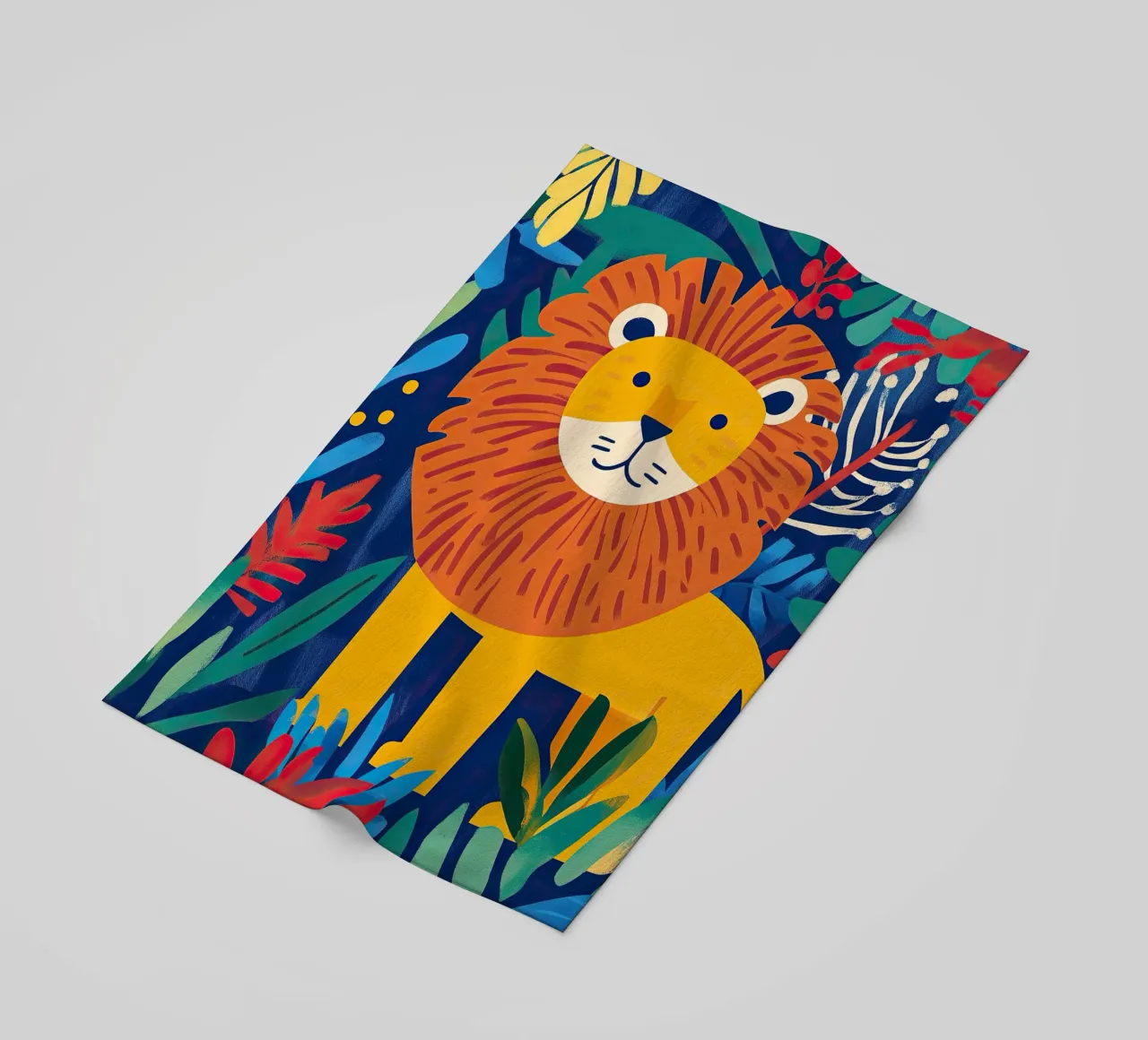 Leone telo mare da Nikis Art Studio