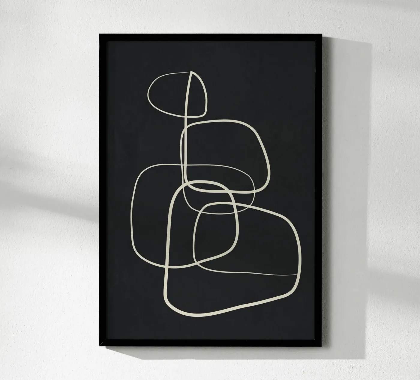 Abstract Lines Poster von Flow Line