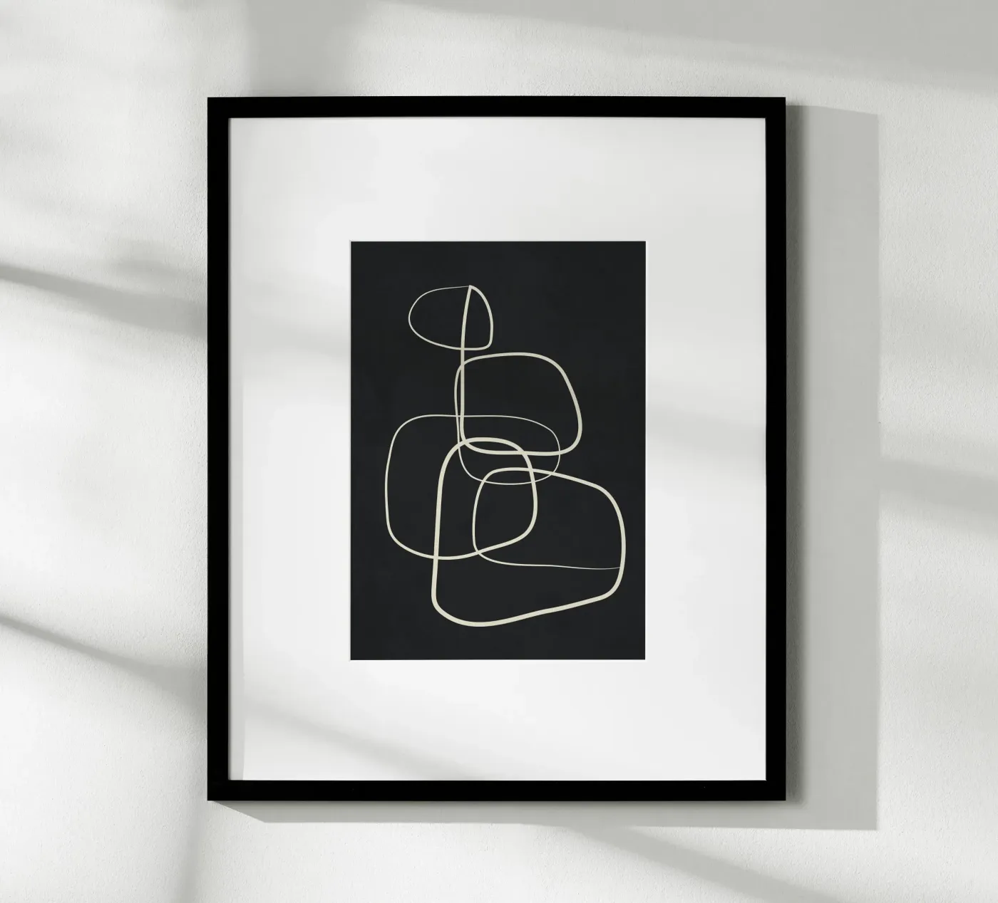 Abstract Lines Poster von Flow Line