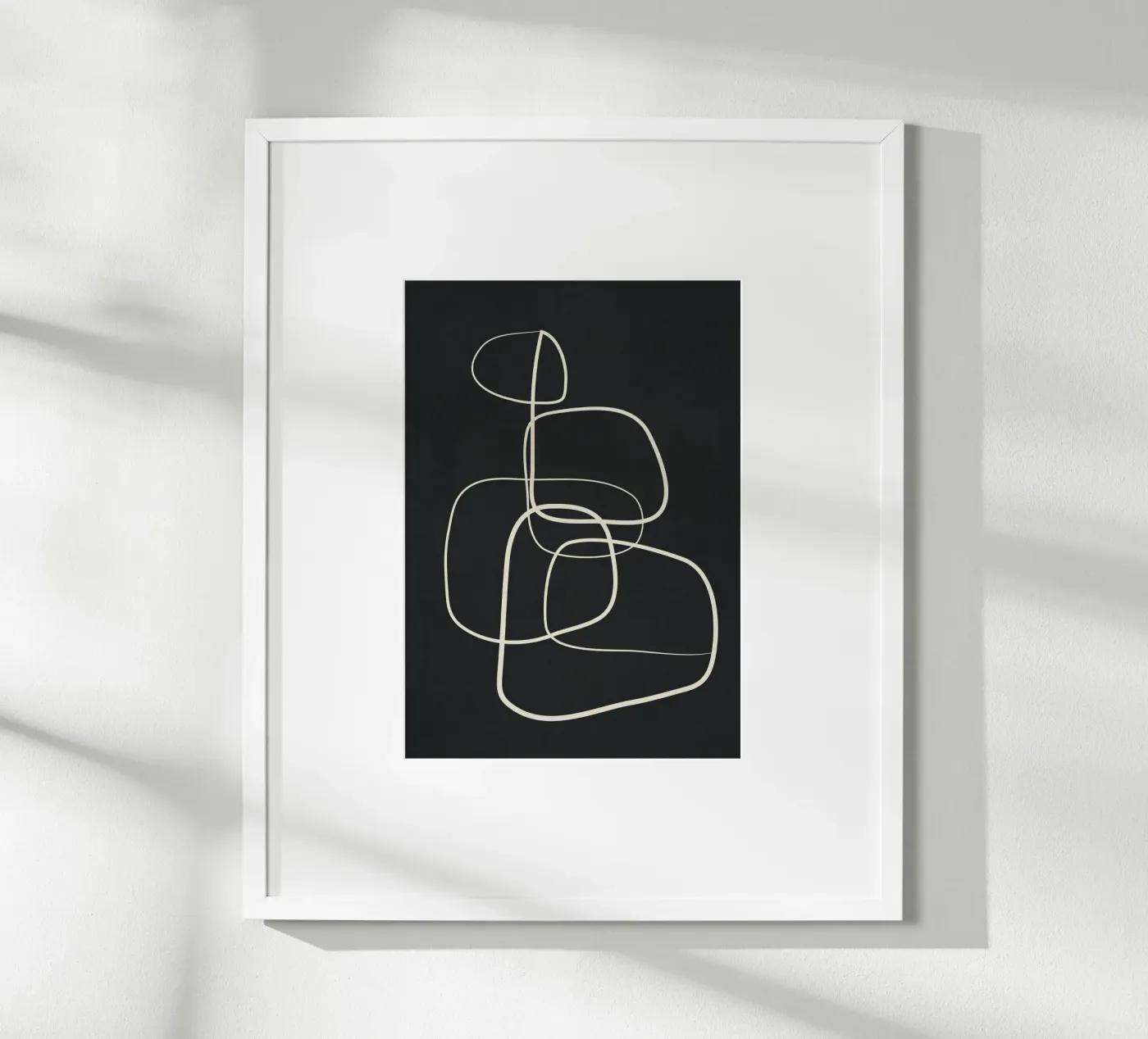 Abstract Lines Poster von Flow Line