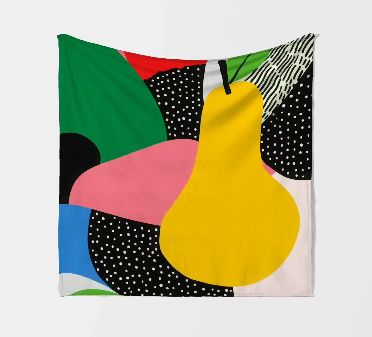 Pop Pear e design grafico coperta in pile da Pop and Fruits - Affiches & posters