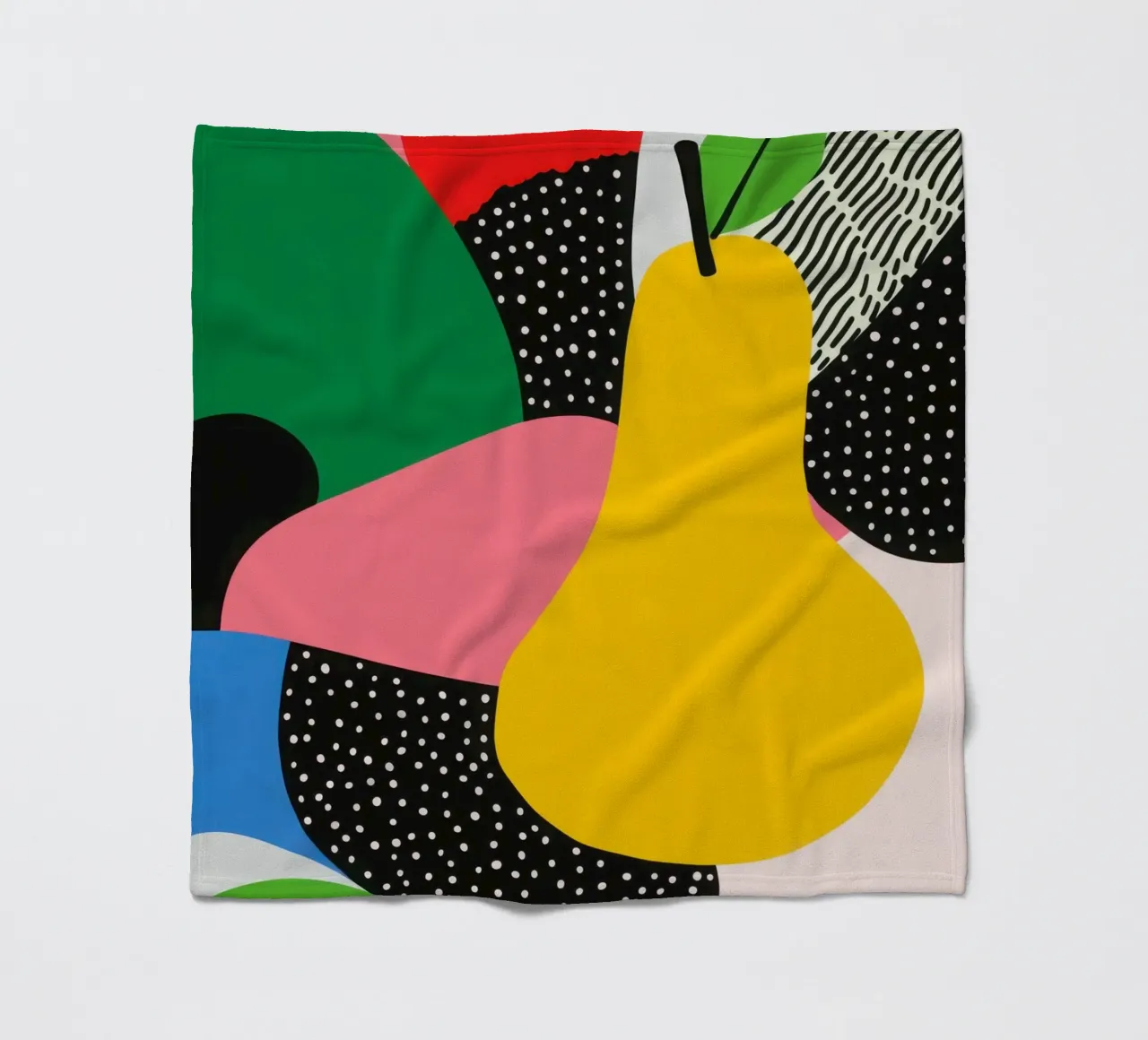 Pop Pear e design grafico coperta in pile da Pop and Fruits - Affiches & posters