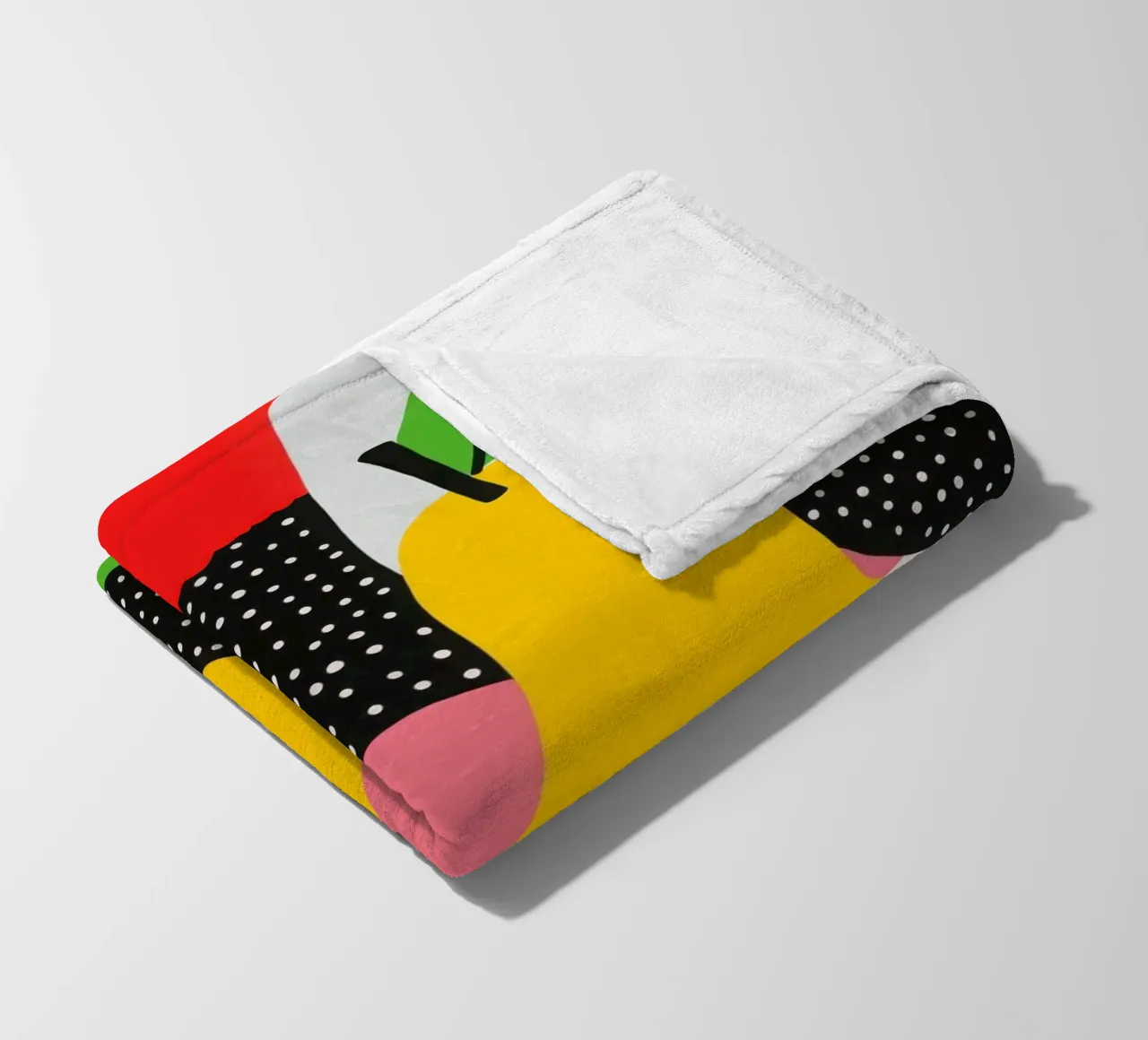 Pop Pear e design grafico coperta in pile da Pop and Fruits - Affiches & posters