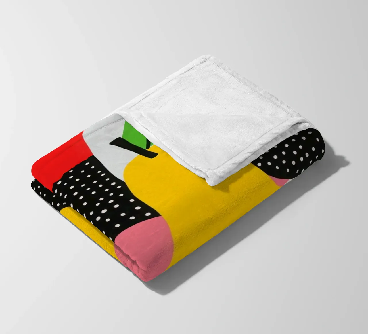 Pop Pear e design grafico coperta in pile da Pop and Fruits - Affiches & posters