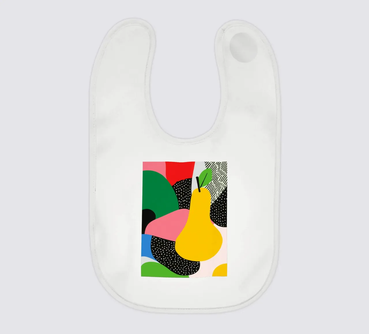 Pop Pear e design grafico bavaglino da Pop and Fruits - Affiches & posters