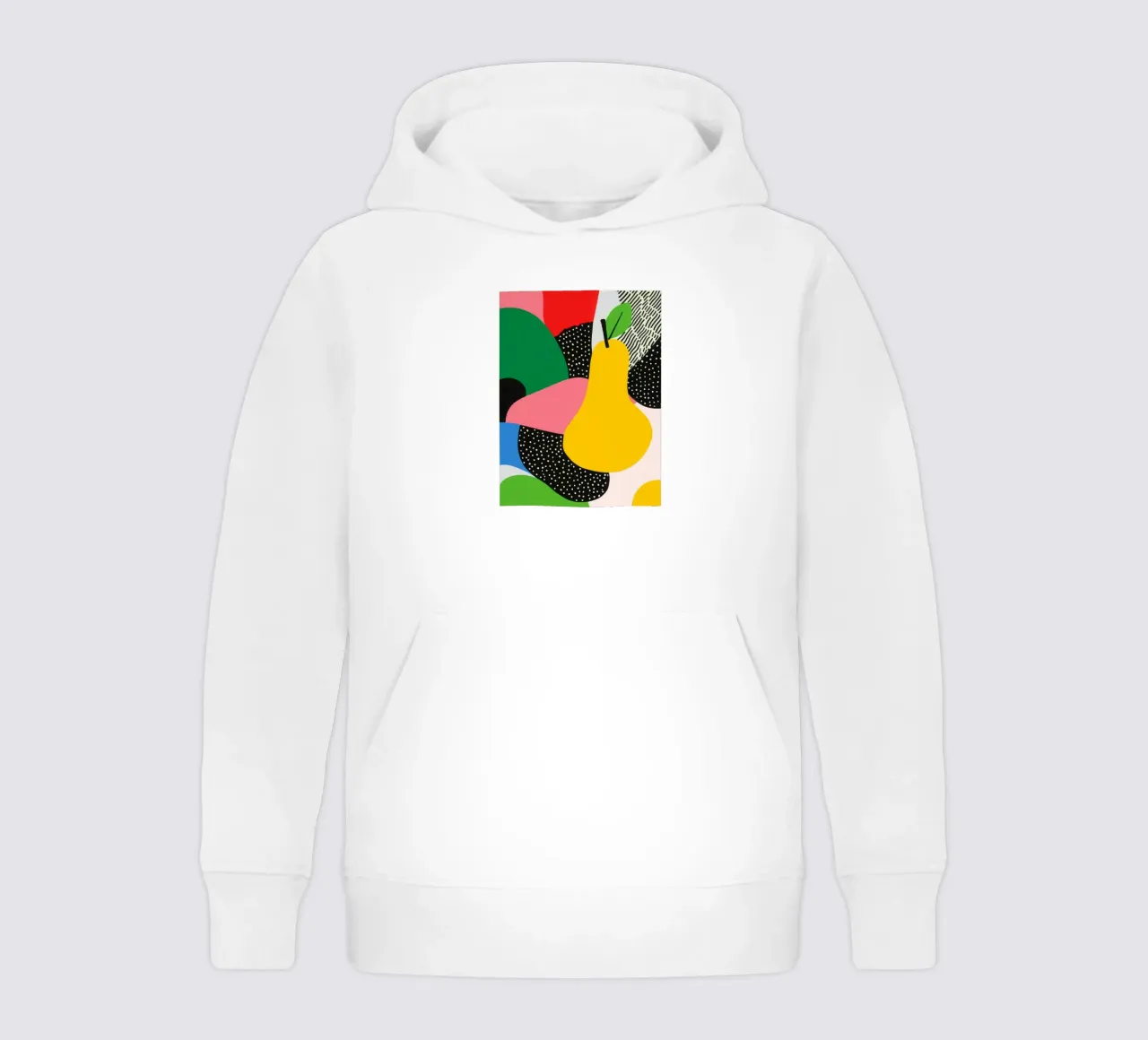 Pop Pear e design grafico felpa bambino con cappuccio da Pop and Fruits - Affiches & posters