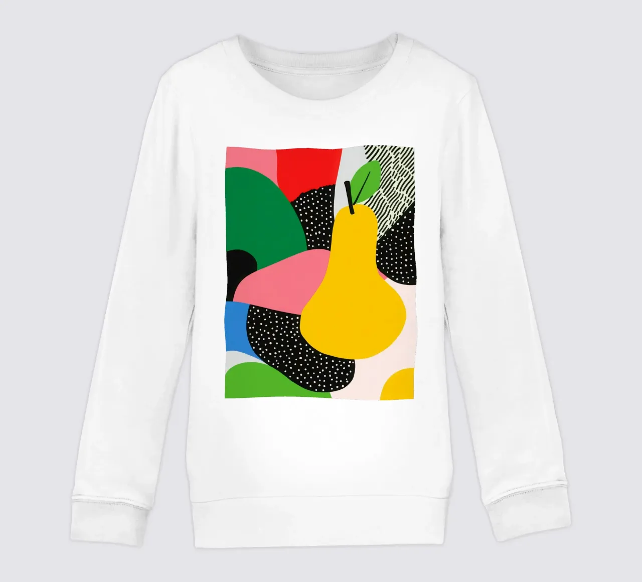 Poire Pop et Motifs Graphiques sweat enfant de Pop and Fruits - Affiches & posters