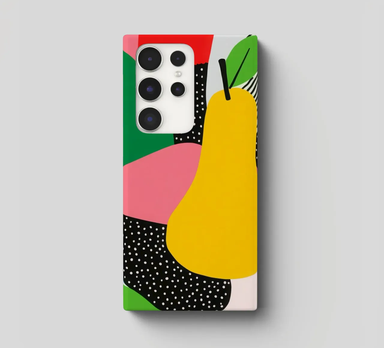 Pop Pear e design grafico cover samsung da Pop and Fruits - Affiches & posters