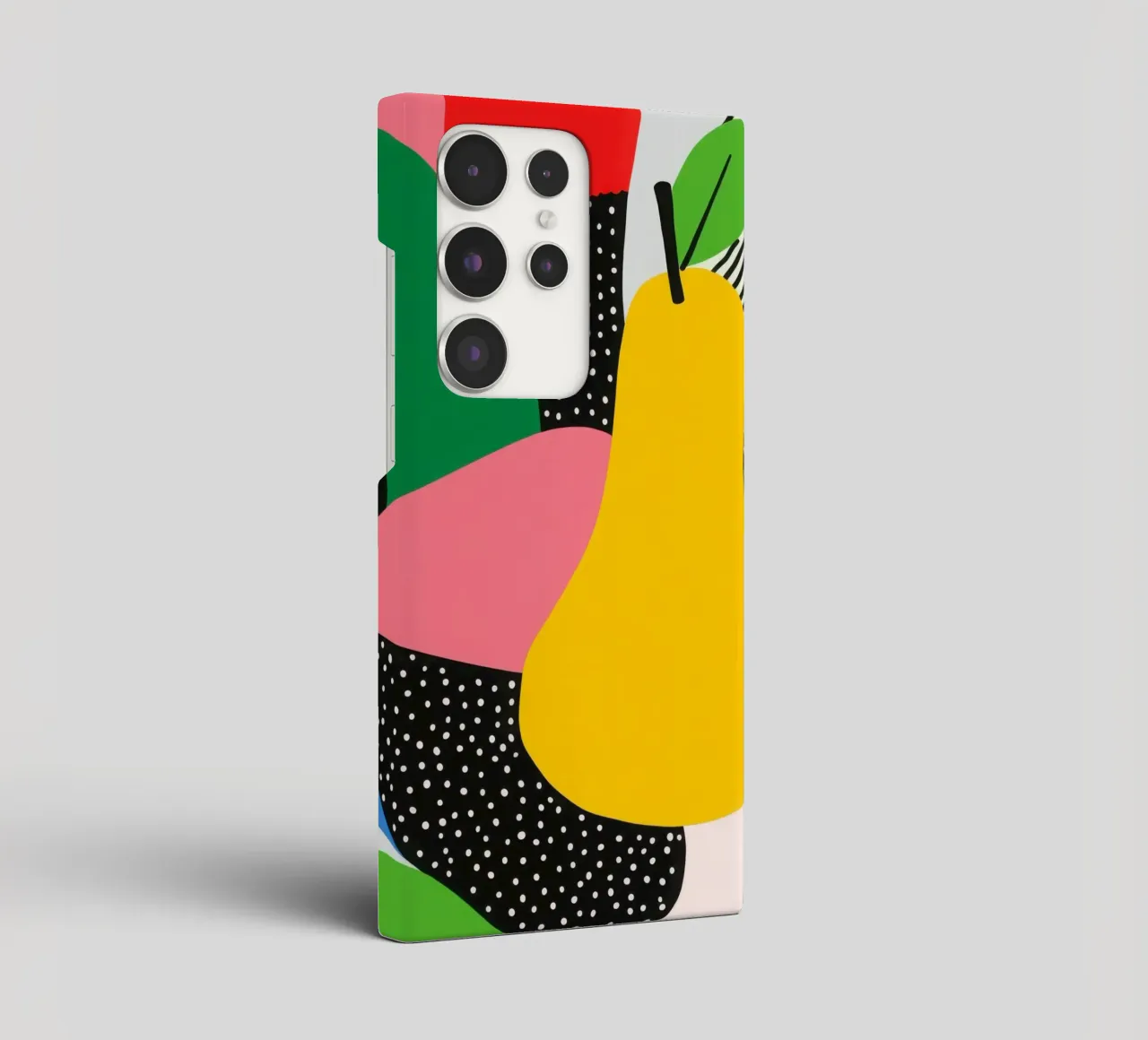 Pop Pear e design grafico cover samsung da Pop and Fruits - Affiches & posters