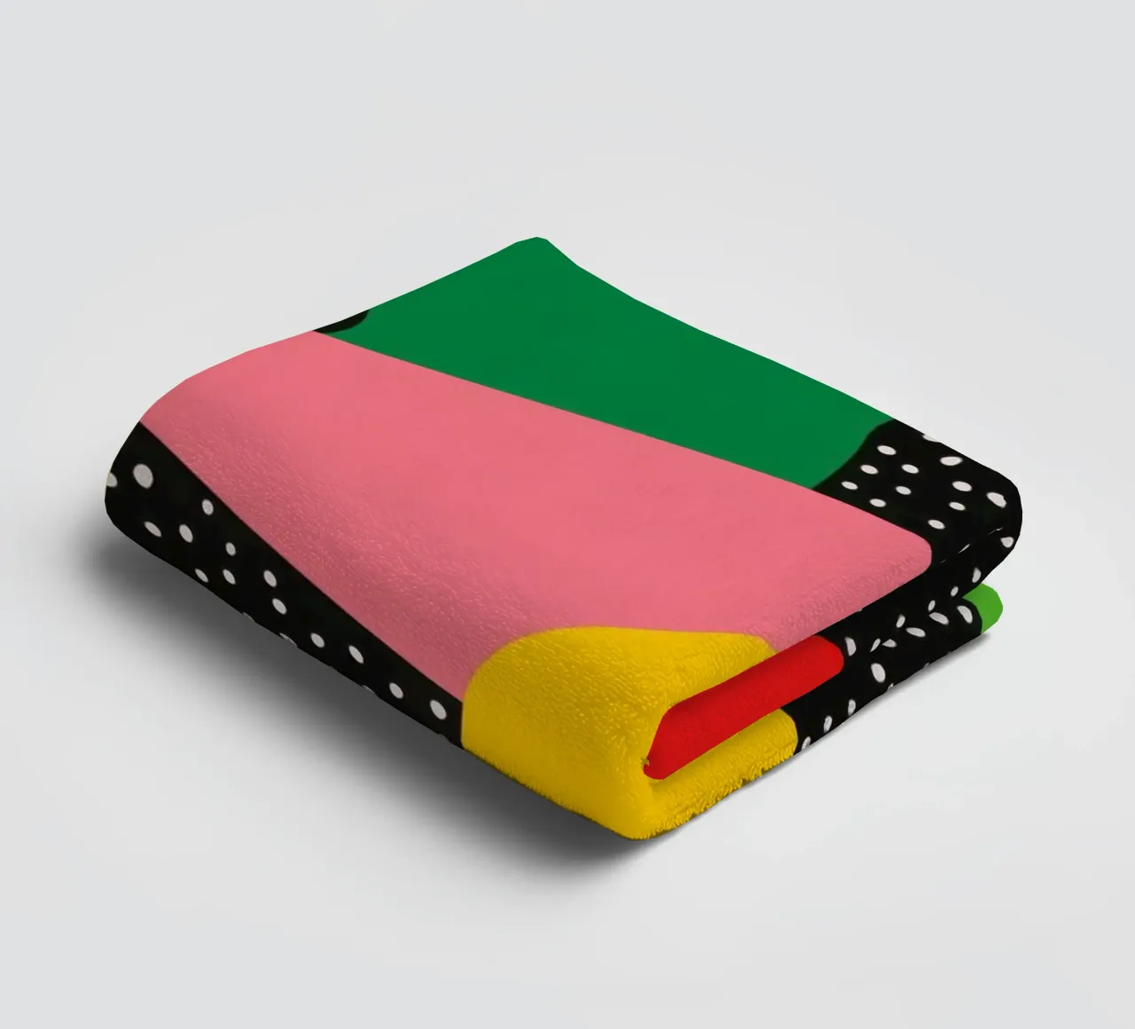 Pop Pear e design grafico asciugamano da bagno da Pop and Fruits - Affiches & posters