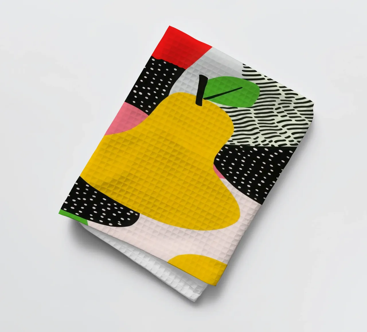 Pop Pear e design grafico canovaccio da cucina da Pop and Fruits - Affiches & posters