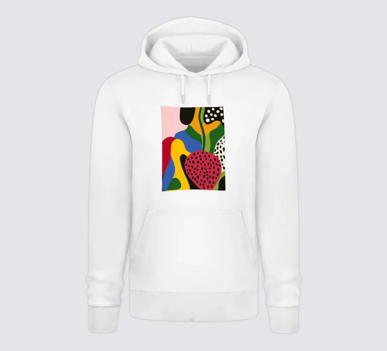 Boren en abstracte vormen hoodie van Pop and Fruits - Affiches & posters