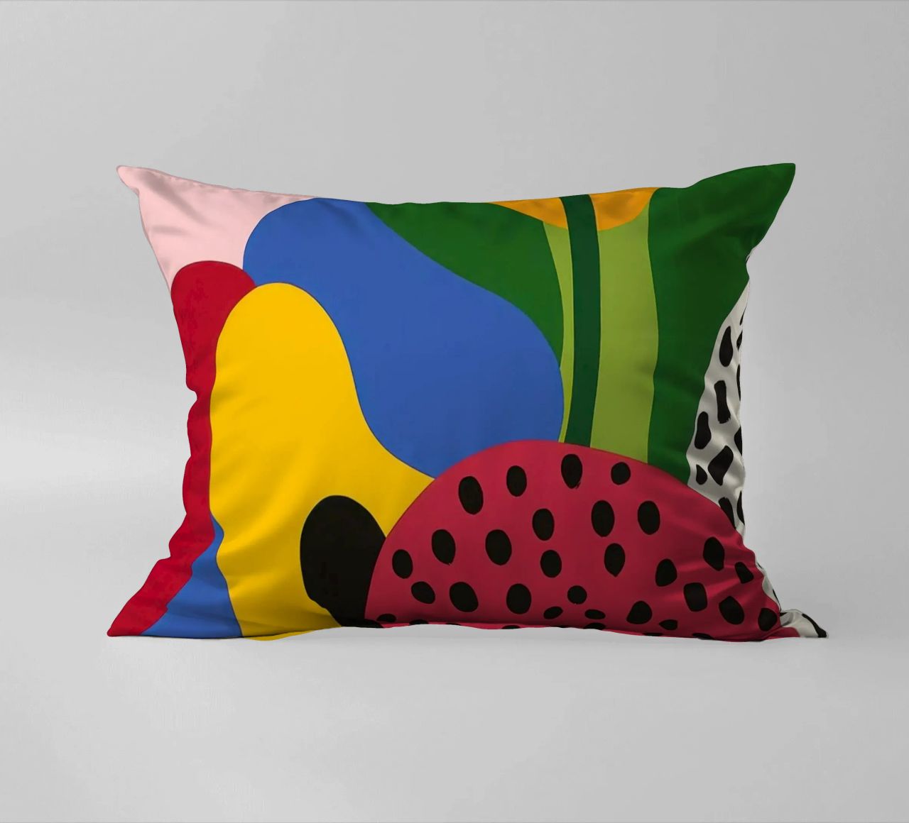 Burs and abstract shapes decorative cushion by Pop and Fruits - Affiches & posters