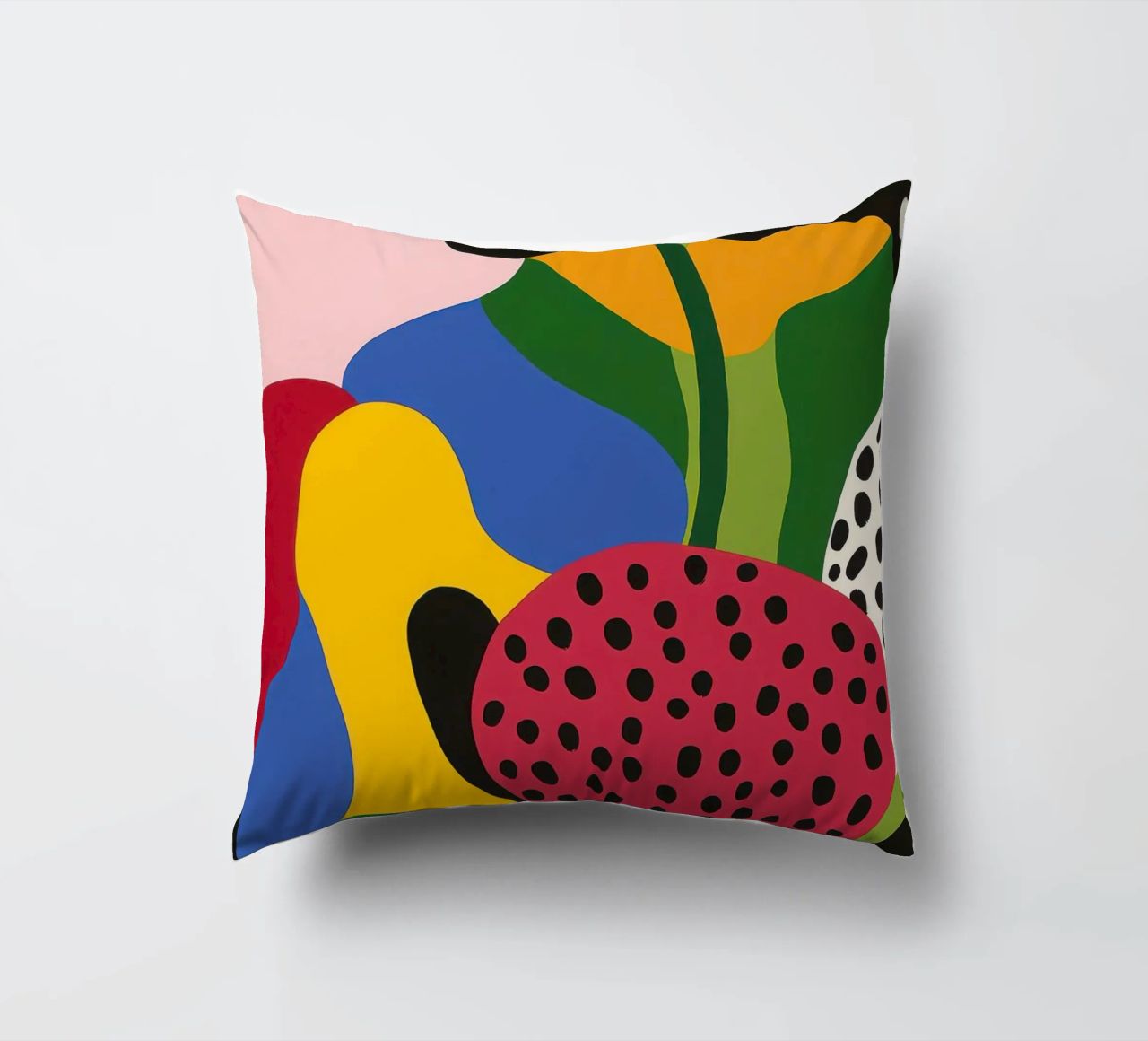 Burs and abstract shapes decorative cushion by Pop and Fruits - Affiches & posters