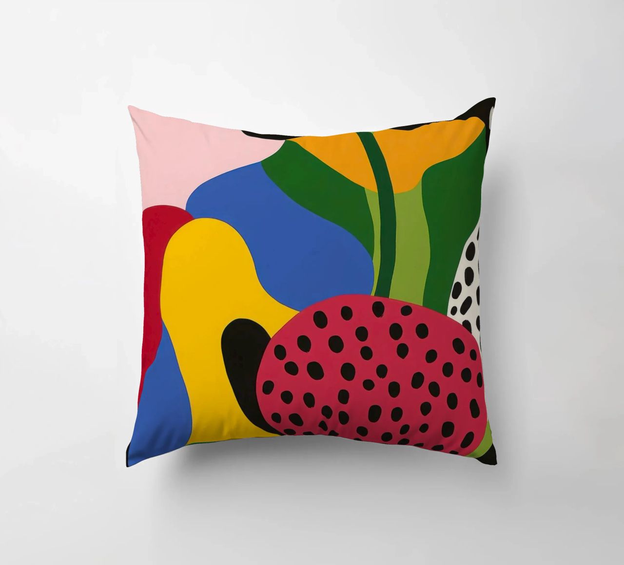 Burs and abstract shapes decorative cushion by Pop and Fruits - Affiches & posters