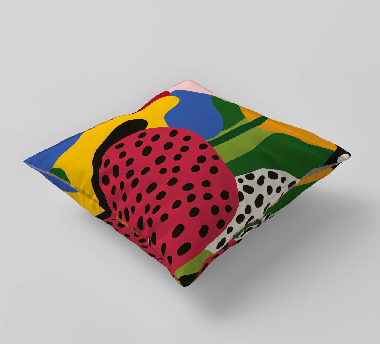 Burs and abstract shapes decorative cushion by Pop and Fruits - Affiches & posters