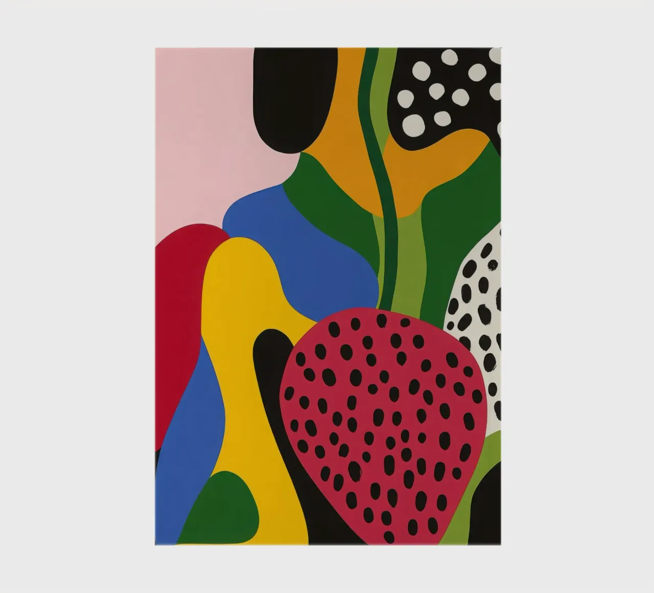 Boren en abstracte vormen notitieboek van Pop and Fruits - Affiches & posters