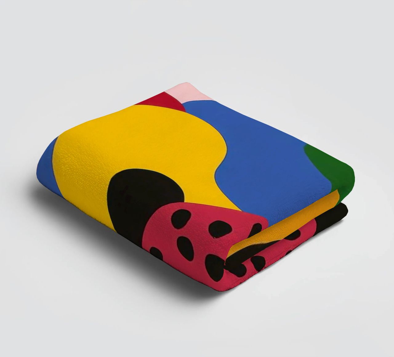 Burs and abstract shapes towel by Pop and Fruits - Affiches & posters