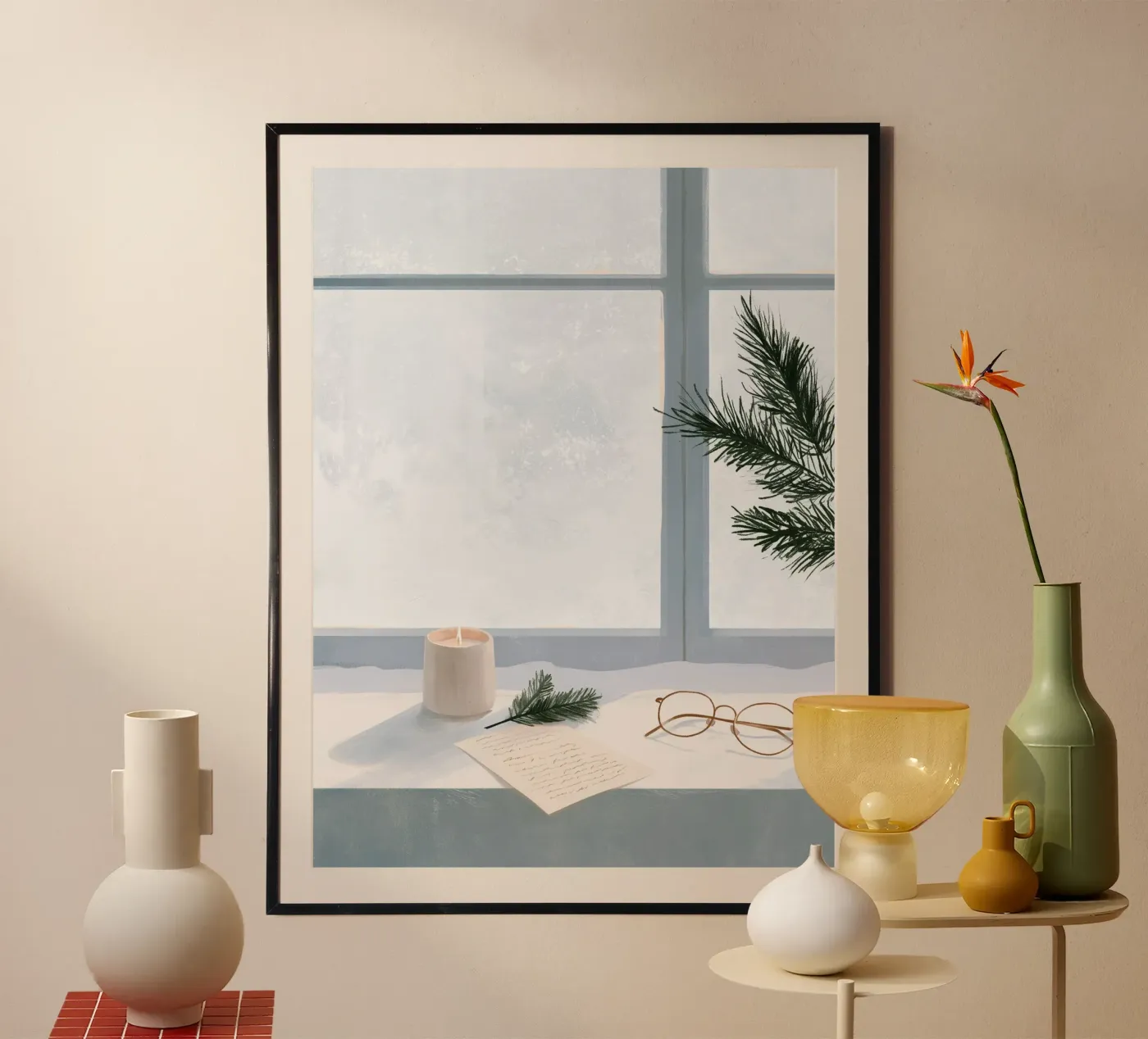 Winterbrief Poster von Bloomtheory