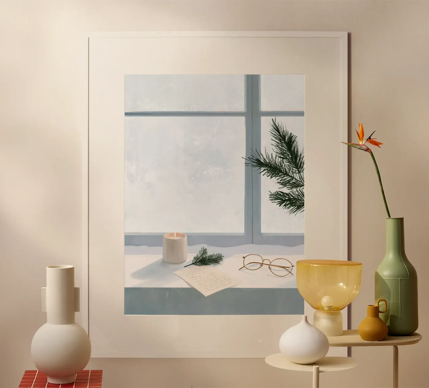Winterbrief Poster von Bloomtheory