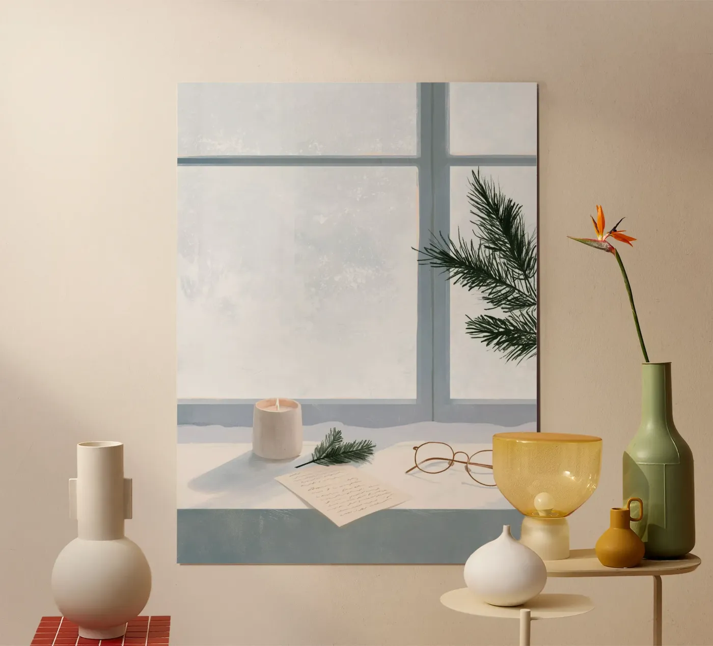 Winterbrief Poster von Bloomtheory
